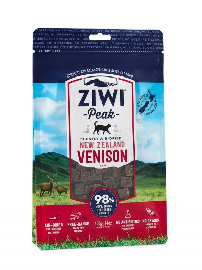 ZiwiPeak 巔峰 無穀物 鹿肉配方 風乾脫水貓糧 400g