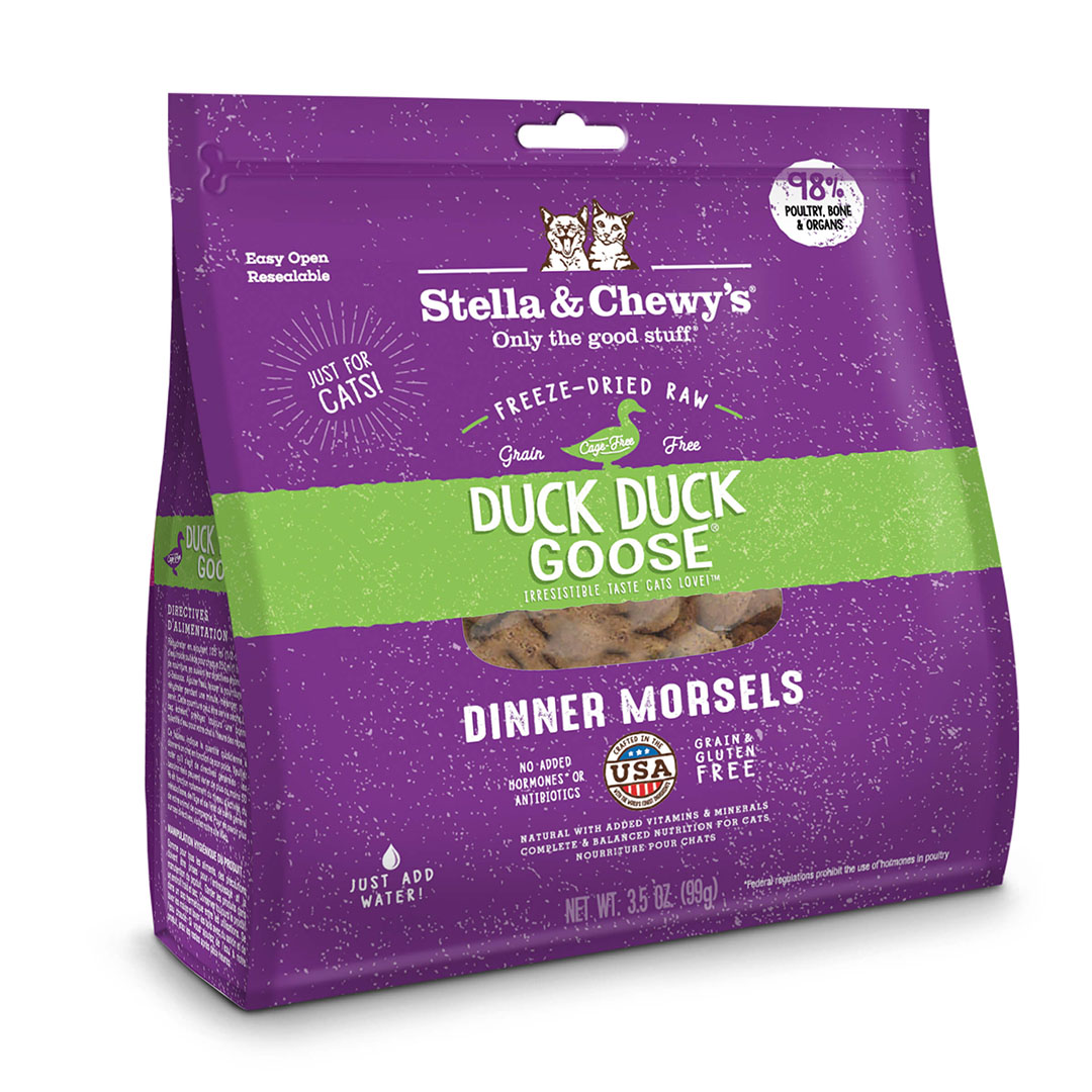 Stella & Chewy's 鴨鵝肉配方 Freeze Dried Duck Duck Goose 凍乾脫水貓主食糧 3.5oz