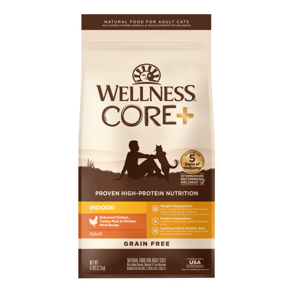 Wellness CORE Indoor 无谷物 室内除臭配方 貓粮 11磅