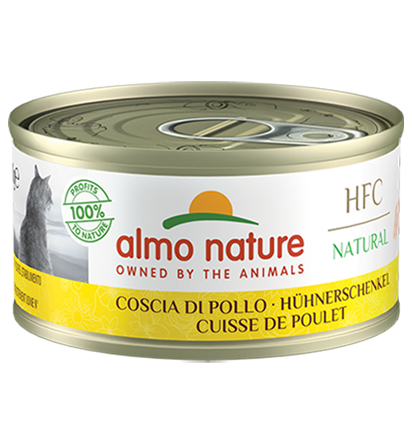 Almo Nature HFC Natural 雞脾肉 貓罐頭 70g (9017)