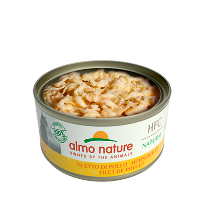 Almo nature HFC Natural 雞柳片 貓罐頭 70g (9016)