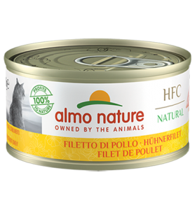 Almo nature HFC Natural 雞柳片 貓罐頭 70g (9016)