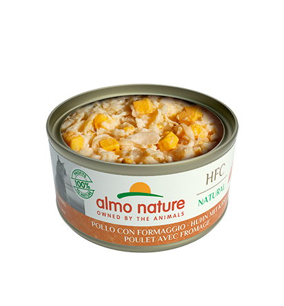 Almo Nature HFC Natural 雞肉+芝士 貓罐頭 70g (9083)