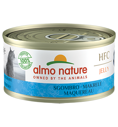 Almo Nature HFC Jelly 鯖魚 貓罐頭 70g (9028)