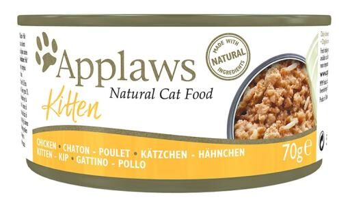 Applaws 愛普士 雞胸肉 (Kitten)幼貓罐頭 70g (1001)
