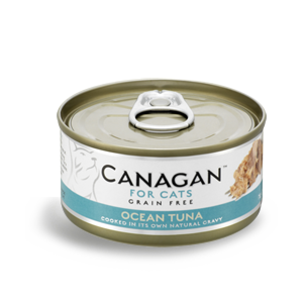 Canagan 原之選 無穀物 吞拿魚 配方 貓罐頭 75g