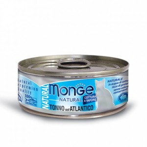 Monge 野生海洋系列 - 大西洋吞拿魚 貓罐 80g