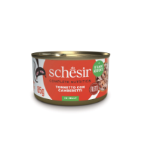 Schesir 啫喱系列 (138 / 750044) 吞拿鱼+鲜虾饭 貓罐头 85g