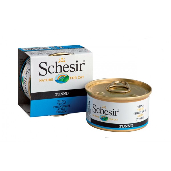 Schesir 啫喱系列 (135/ 750013) 吞拿魚飯 貓罐頭 85g