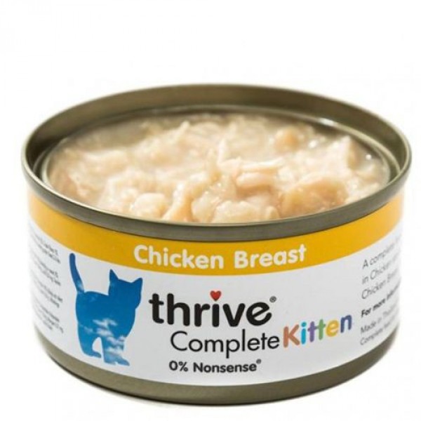 Thrive 脆樂芙 Complete 鮮雞胸 (幼貓) 主食罐 75g