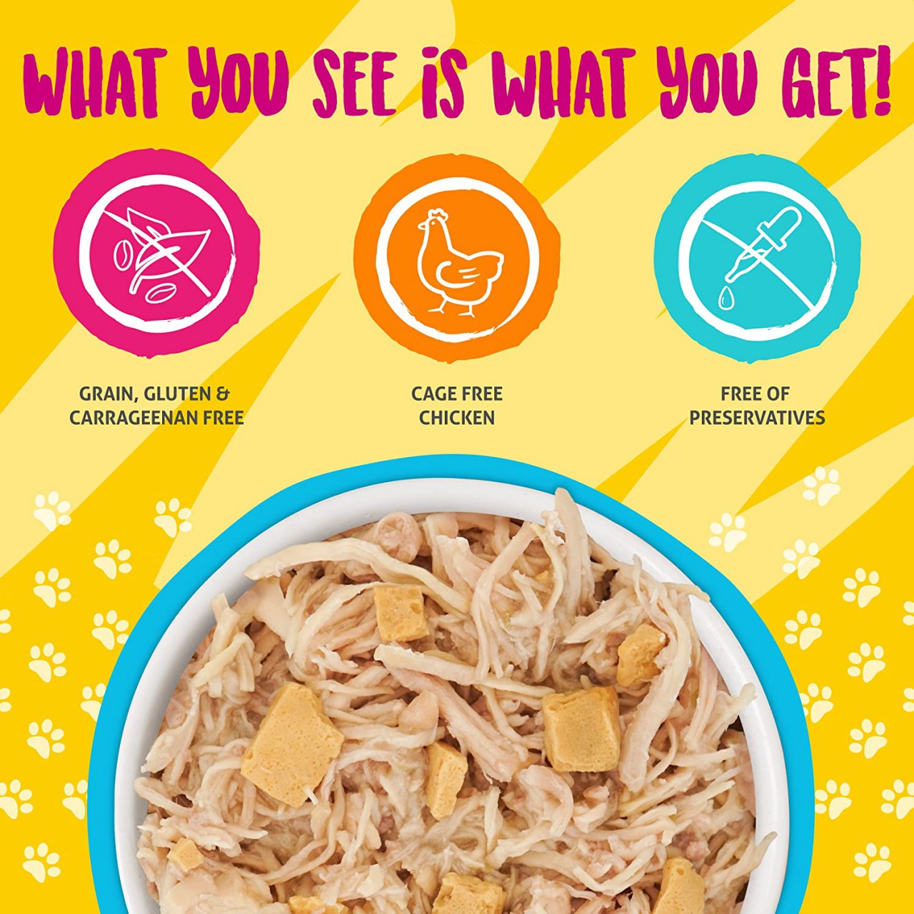 Weruva 無骨及去皮雞胸肉雞蛋豌豆 (Green Eggs & Chicken) 貓罐頭  3oz(85g)