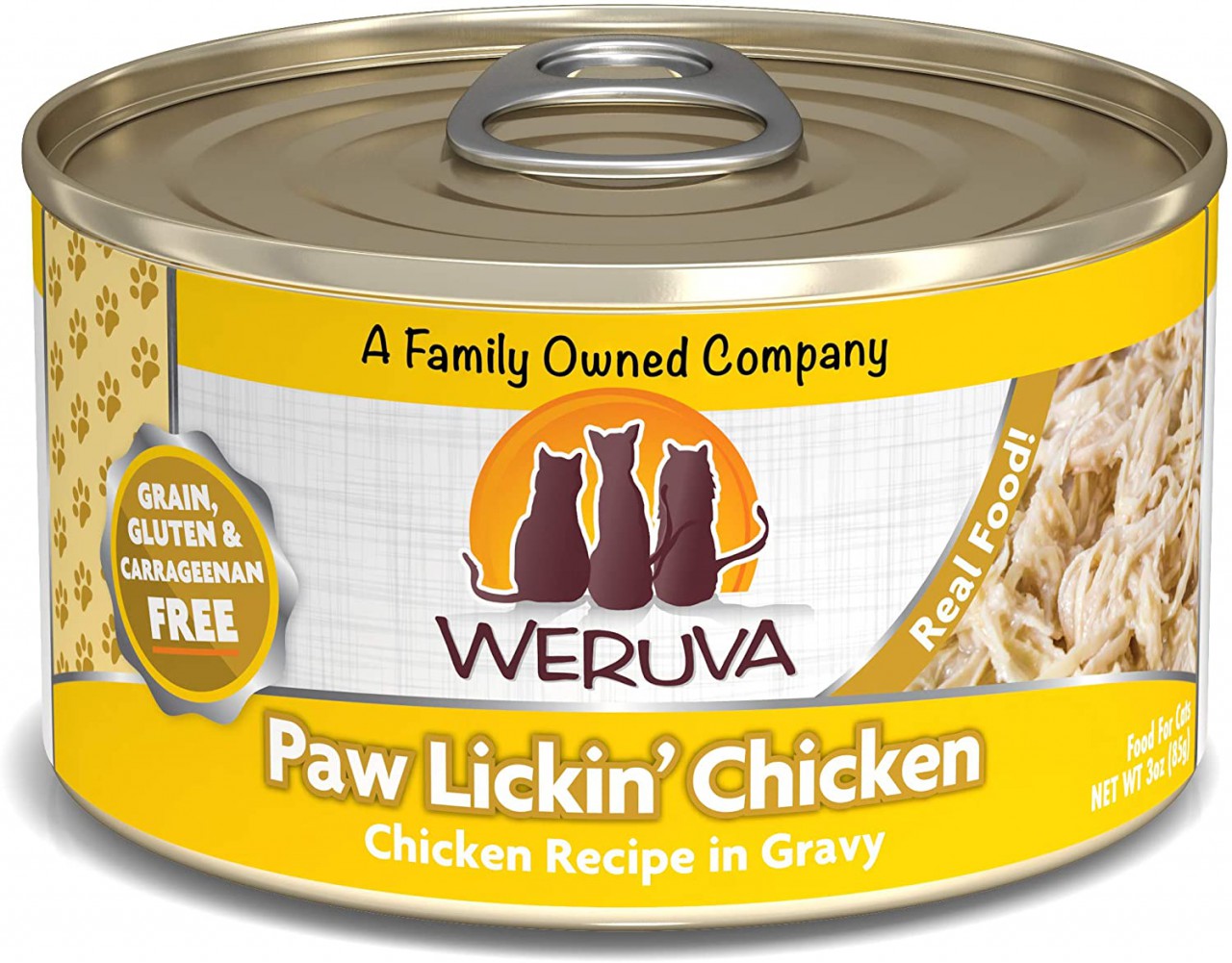 Weruva 無骨及去皮雞胸肉 (Paw Lickin' Chicken) 貓罐頭 3oz(85g)