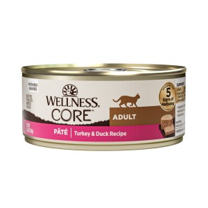 Wellness CORE 無穀物 火雞+鴨肉 貓罐頭 5.5oz  156g (7915)