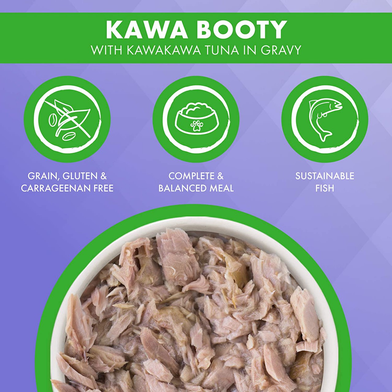 WeRuVa 尊貴系列 Kawa Booty 野生卡瓦卡瓦吞拿魚 貓罐頭 85g