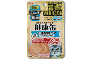 Aixia 11+ 健康8號 下泌尿營養 老貓濕包(mousse) 40g (KCP-8)
