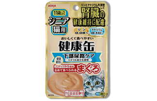 Aixia 11+ 健康8號 下泌尿營養 老貓濕包(mousse) 40g (KCP-8)