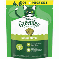 Greenies 貓貓洁齿饼 貓草味 4.6oz