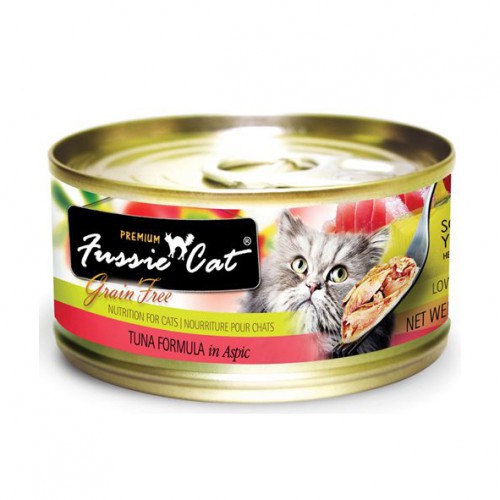 Fussie Cat 吞拿魚 (Tuna) 貓罐頭 80g