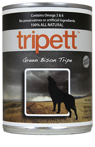 PetKind Tripett 無穀物狗罐頭 - 野牛配方 14oz