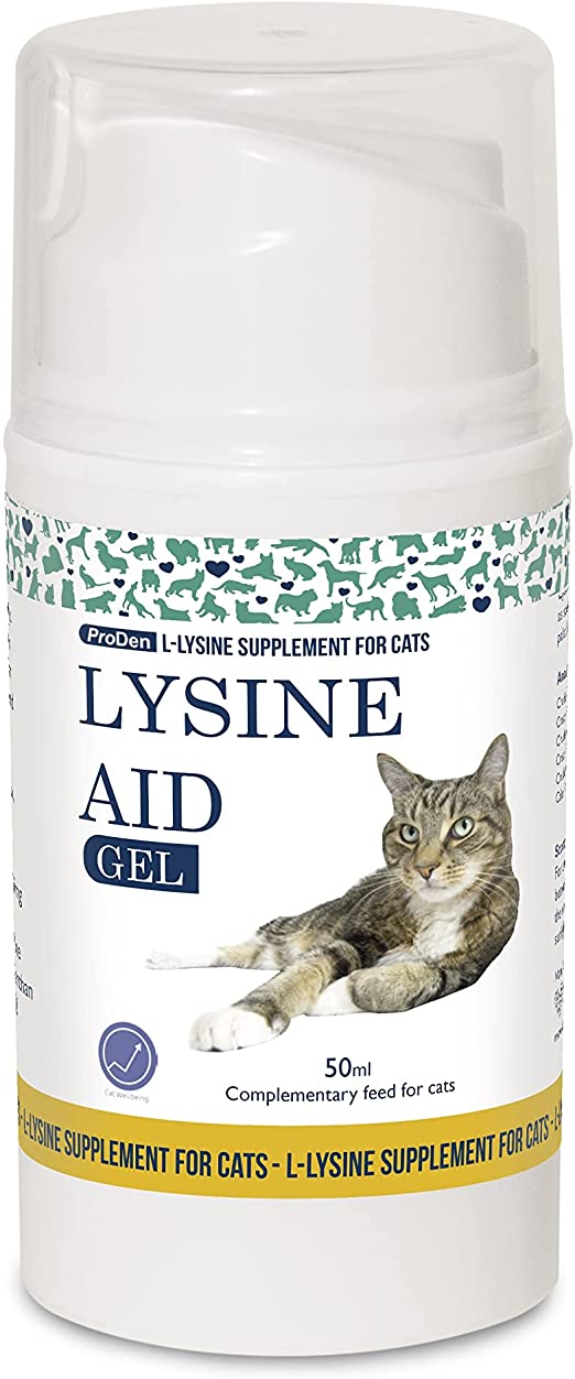 Ecuphar Lysine Aid Gel 科盾 (比利時) 貓用 賴安酸 營養補 充凝膠 (50ml)