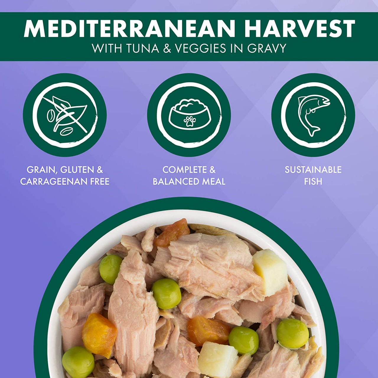 WeRuVa 尊貴系列 Mediterranean Harvest 野生鰹魚及蔬菜 貓罐頭 170g