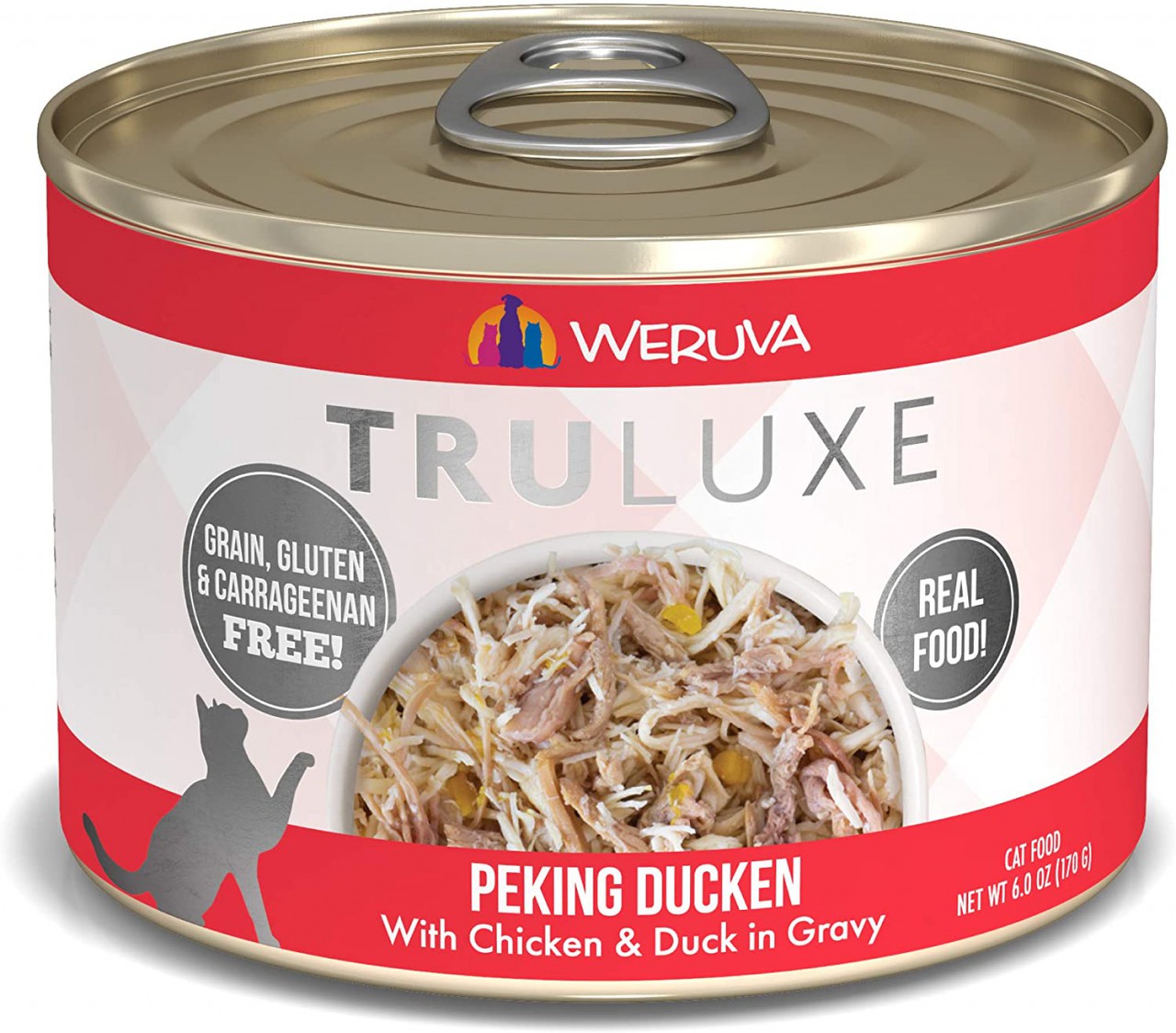 WeRuVa 尊贵系列 Peking Ducken 无骨去皮鸡胸肉及鸭胸肉 貓罐头 170g