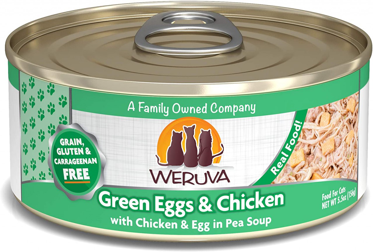 Weruva Green Eggs & Chicken 無骨及去皮雞胸肉雞蛋豌豆 貓罐頭  5.5oz