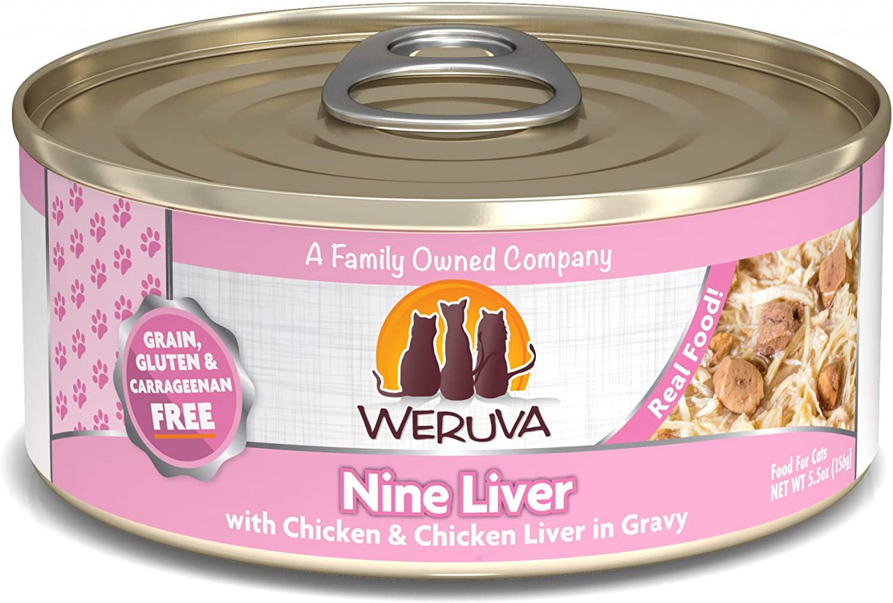 Weruva Amazon Livin' (代替 Nine Liver) 大塊雞柳+雞肝+美味肉汁 貓罐頭 5.5oz