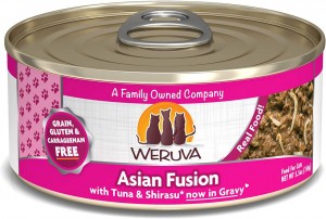 Weruva Asian Fusion 野生吞拿魚及日本白飯魚 貓罐頭 5.5oz