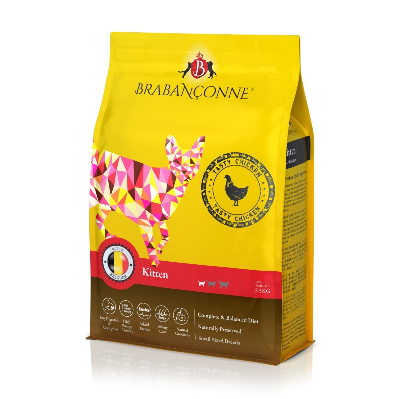 Brabanconne 爸媽寵 – 幼貓雞肉配方 - 2.5kg
