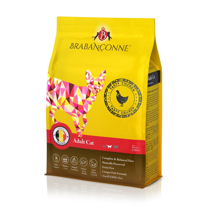 Brabanconne 爸媽寵 – 成貓雞肉配方 - 2.5kg