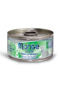 Monge Chicken with Vegetables For Dog 雞肉菜 狗罐頭 95g