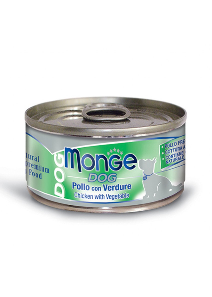 Monge Chicken with Vegetables For Dog 雞肉菜 狗罐頭 95g