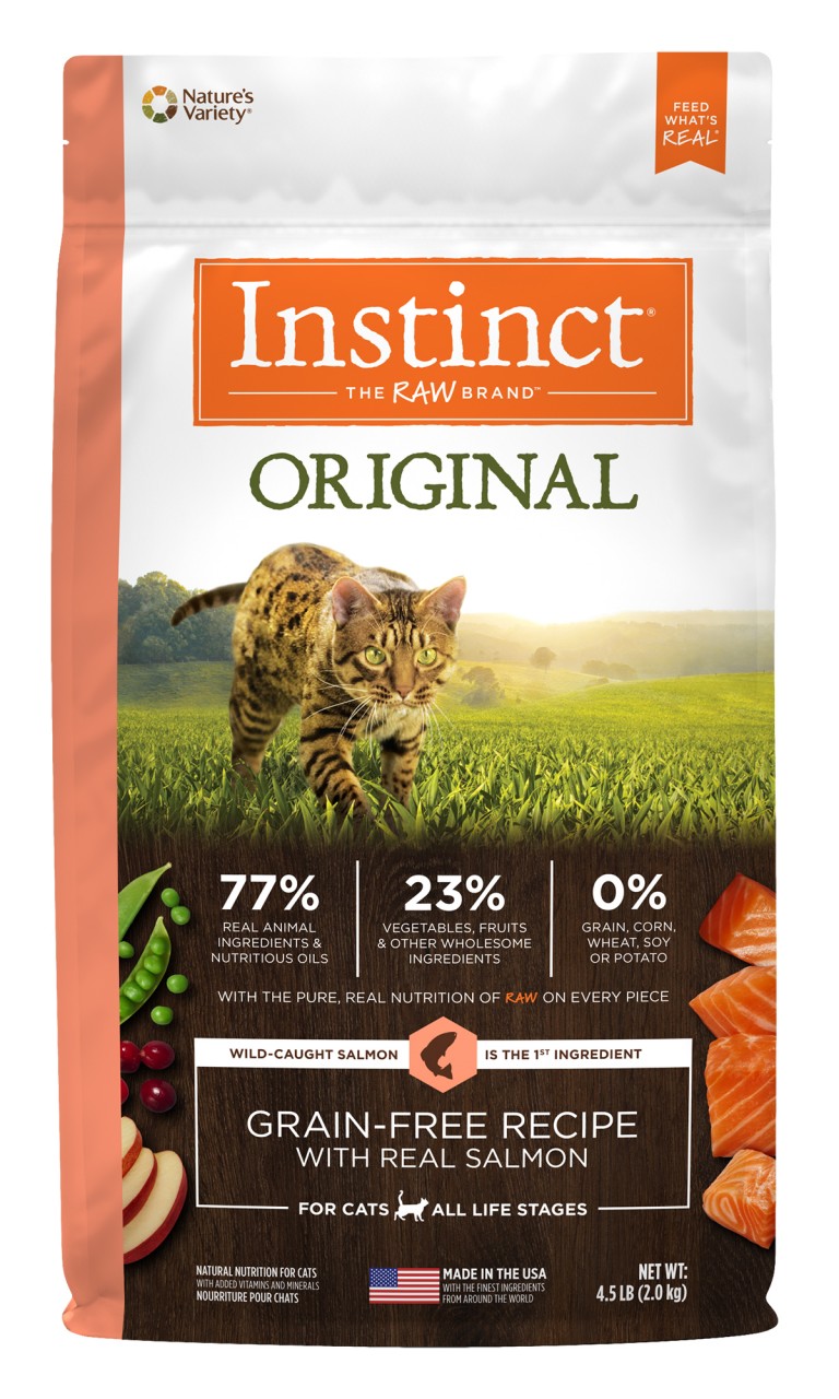 Natures Variety Instinct - 無穀物三文魚全貓配方 10lb (粉紅)