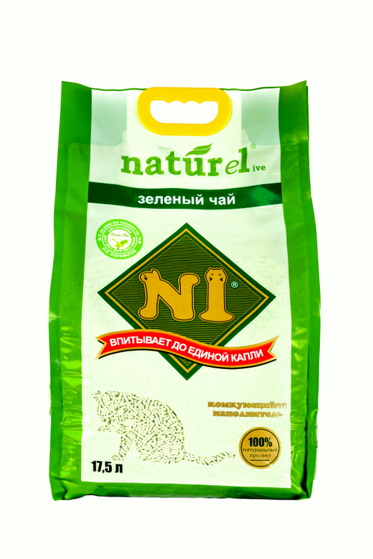 N1 豆腐貓砂17.5L (綠茶味) 2.0 幼條砂