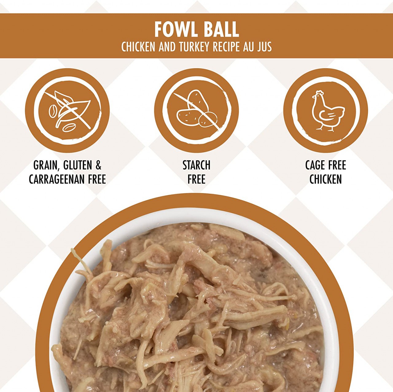 Weruva Cats in the Kitchen Fowl Ball  雞湯無骨及去皮雞肉火雞 貓罐頭 170g