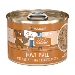 Weruva Cats in the Kitchen Fowl Ball  雞湯無骨及去皮雞肉火雞 貓罐頭 170g