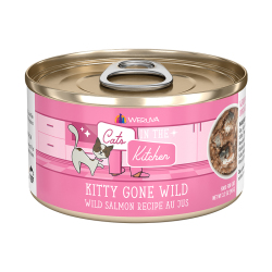 Weruva Cats in the Kitchen Kitty Gone Wild 魚湯野生三文魚 (含野生吞拿魚及沙甸魚) 貓罐頭 90g