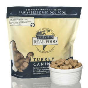 Steve's Real Food Turkey 火雞配方 凍乾脫水糧 (貓狗適用) 1.25lb (20oz)
