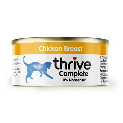 Thrive 脆乐芙 Complete 鲜鸡胸 貓主食罐 75g x12罐原箱优惠