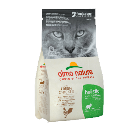 Almo Nature Anti-Hairball 雞肉去毛球配方 成貓糧 2kg (673)