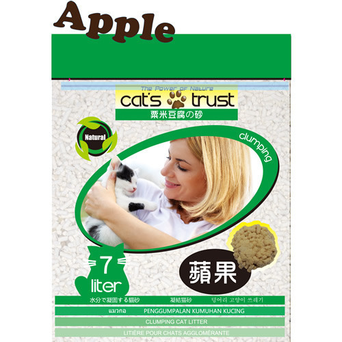 Cat's Trust 豆腐貓砂 (苹果味) 7L x5包 (原箱优惠)
