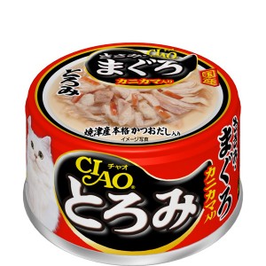 CIAO 濃湯 雞肉+吞拿魚+蟹柳棒 貓罐 80g x 24罐 原箱優惠 (A-43)