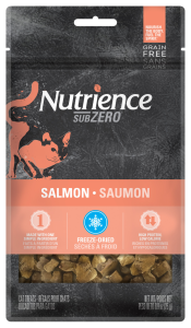 Nutrience Sub Zero 凍乾脫水三文魚  (單一蛋白配方) 貓小食 25g (粉紅)