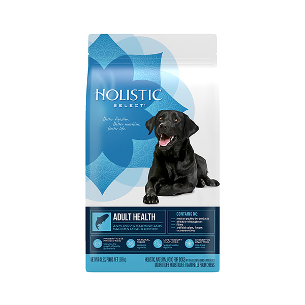 Holistic Select 有谷物 成犬 敏感皮膚配方 海洋鱼配方 ( 鯷鱼, 沙甸鱼,三文鱼) (22123) 30lb