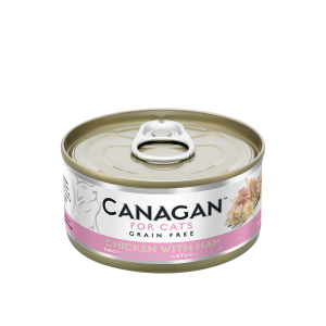 Canagan 原之選 無穀物 雞肉+火腿 配方 貓罐頭 75g