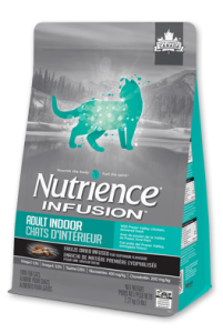 Nutrience Infusion 天然凍乾外層 鮮雞肉 室內貓配方 5lb (湖水綠灰)