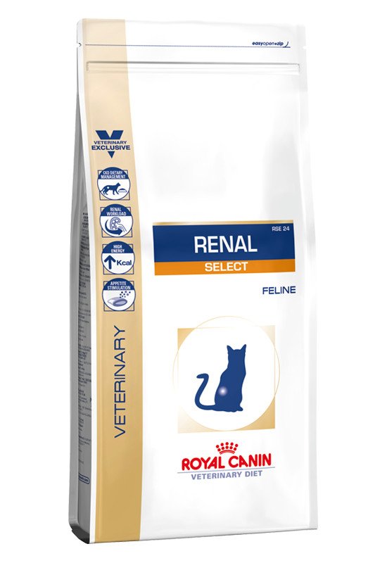 [凡購買處方用品, 訂單滿$500或以上可享免費送貨]     Royal Canin - Renal Select (RSE24) 腎臟精選處方 成貓乾糧 2kg (橙底線)
