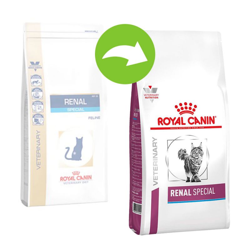 [凡購買處方用品, 訂單滿$500或以上可享免費送貨]     Royal Canin - Renal Special (RSF26) 腎臟適口性處方 成貓乾糧 2kg (藍底線)