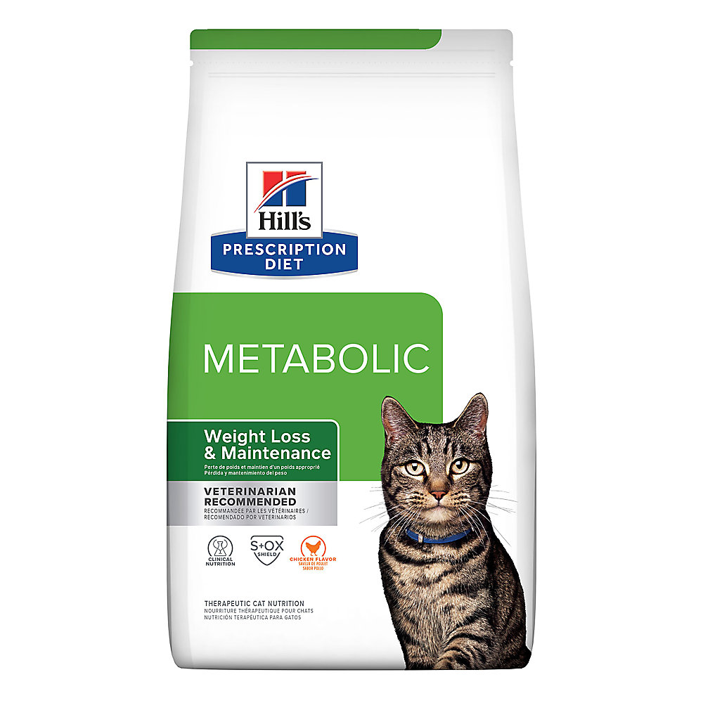 [凡購買處方用品, 訂單滿$500或以上可享免費送貨] Hill's Metabolic 體重管理 獸醫配方 貓乾糧 1.5kg